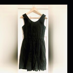 Fire Los Angeles • Sleeveless Empire Waist Dress • Black • M